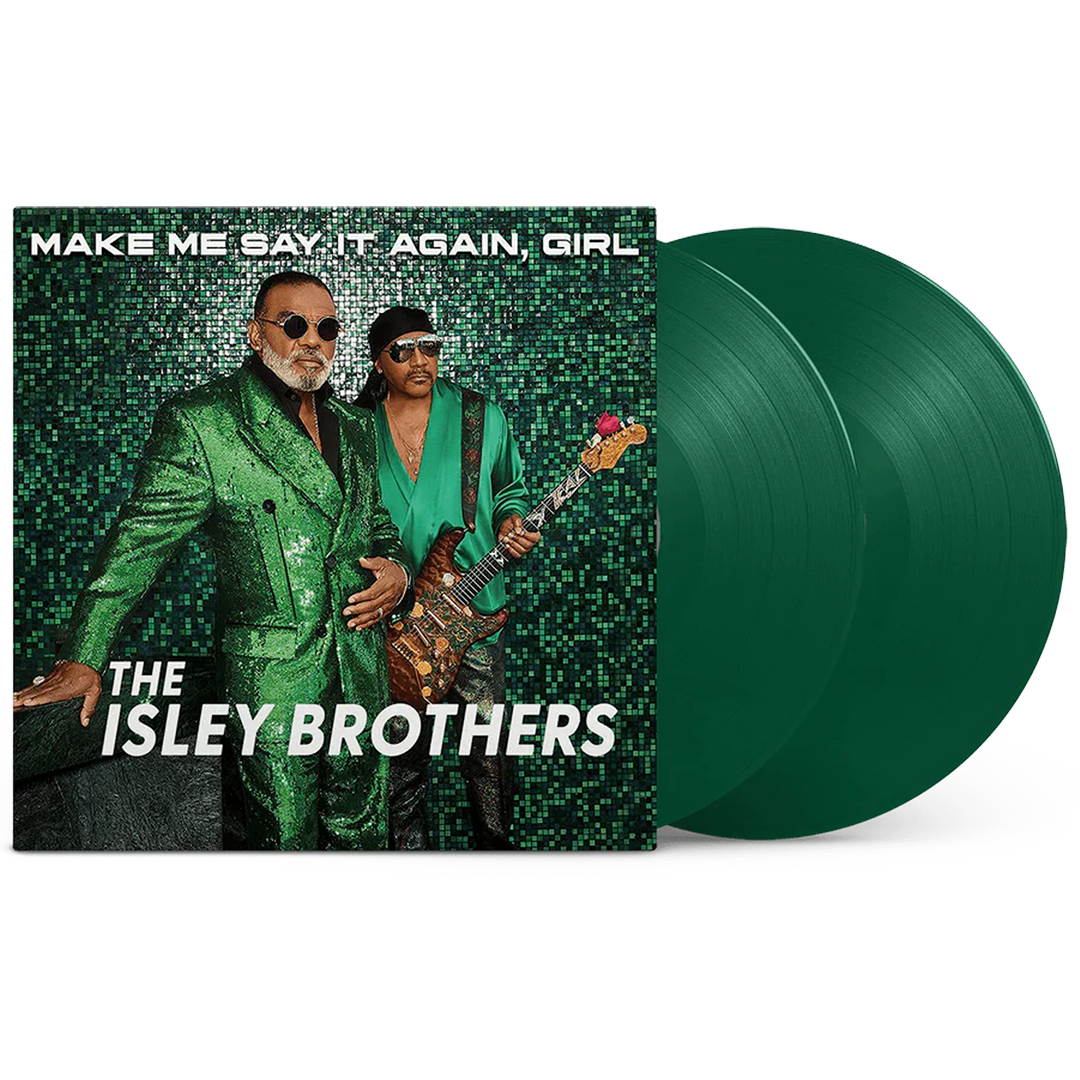 Isley Brothers "Make Me Say It Again, Girl" Double LP - Green Vinyl