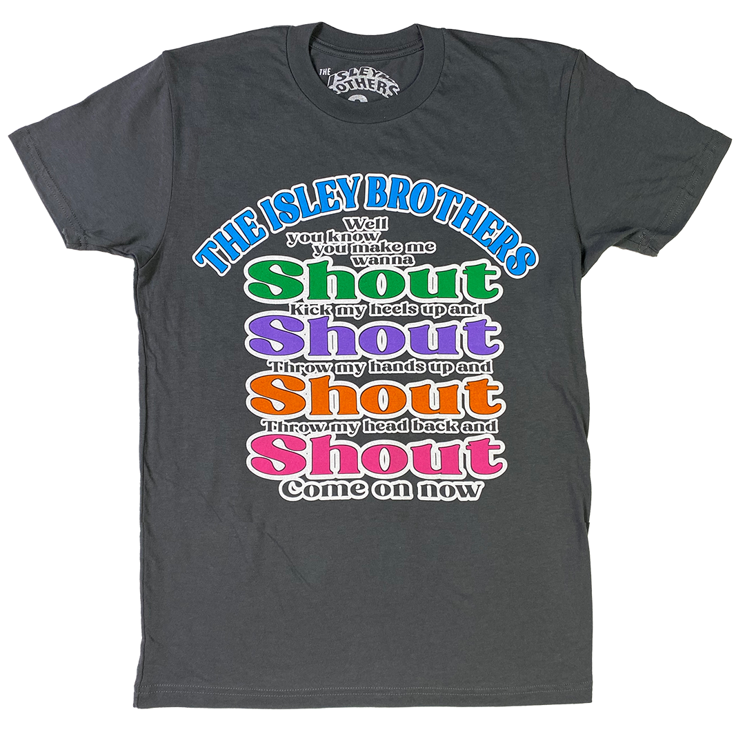 "Shout Lyrics" T-Shirt