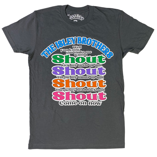 "Shout Lyrics" T-Shirt